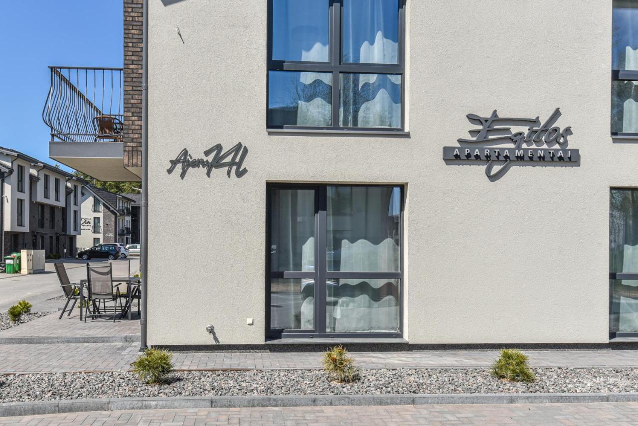 Egitos Apartamentai พาลังกา ภายนอก รูปภาพ